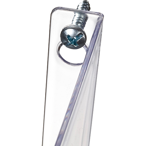 Officemate Mountable Wall File, Clear, 2PK 10.62" Height x 13" Width x 4.12" Depth - Clear - Plastic - 2 / Box (21404)