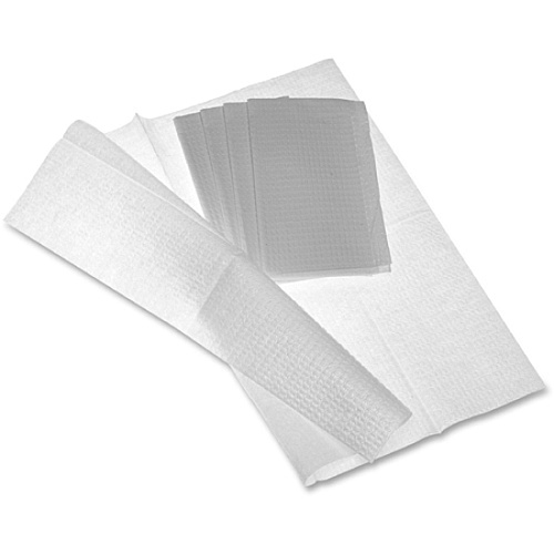 Medline Standard Poly-backed Tissue Towels White - Tissue - 500 / Box (NON24356W)