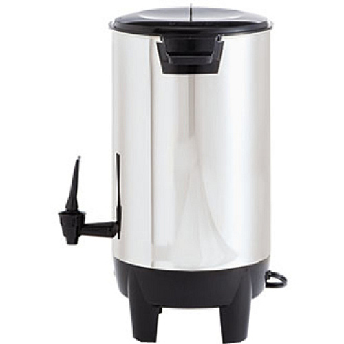 Coffee Pro 30-Cup Percolating Urn/Coffeemaker 30 Cup(s) - Multi-serve - Stainless Steel - Stainless Steel Body (CP30)