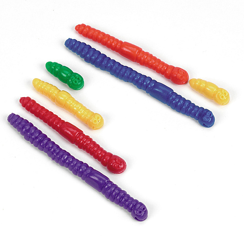 Learning Resources Measuring Worms Learning Toy - 3 Year & Up - Multi (LER0176)