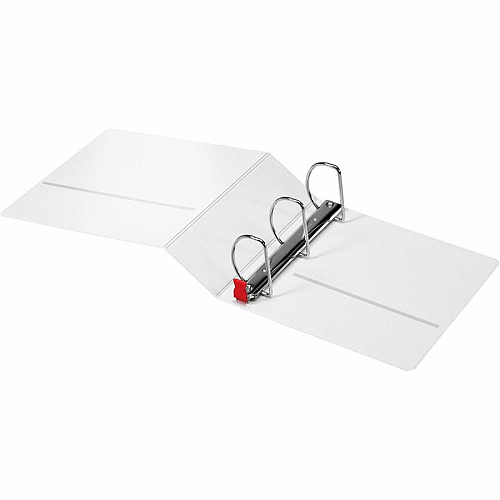Cardinal EasyOpen Clearvue Slant D-Ring Binders 4" Binder Capacity - Letter - 8 1/2" x 11" Sheet Size - 880 Sheet Capacity - 4 19/64" Spine Width - 3 Ring(s) - Fastener(s): D-Ring - Pocket(s): 4, Inside Front & Back - Polypropylene, Chipboard -  (10340CB)