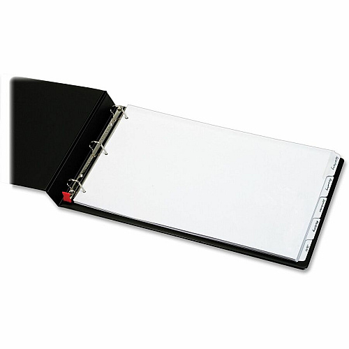 Cardinal Write 'n Erase Special Mylar Tab Dividers 5 x Divider(s) - Write-on Tab(s) - 5 Tab(s)/Set - 17.5" Divider Width x 11.50" Divider Length - Tabloid - 11" Width x 17" Length - White Divider - White Tab(s) - Reinforced Tab, Reinforced Hole, (84270CB)