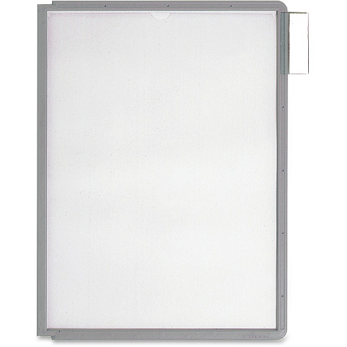 DURABLE Replacement Panels for SHERPA&reg;/VARIO&reg; Reference Display System Support Letter 8.50" x 11" Media - Polypropylene - 12" Height x 9.5" Width - 5 / Set (566610)