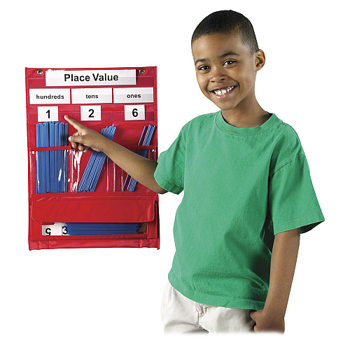 Learning Resources Counting/Place Value Pocket Chart Theme/Subject: Learning - Skill Learning: Mathematics - 1 Each (LER2416)