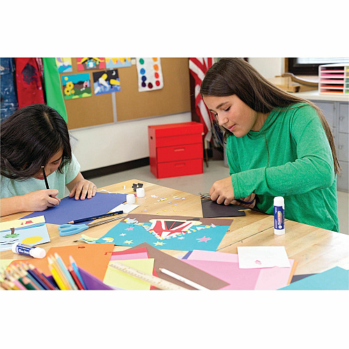 Tru-Ray Construction Paper Combo Case Project - 746 lb Basis Weight - Assorted - 2000 / Kit (104120)