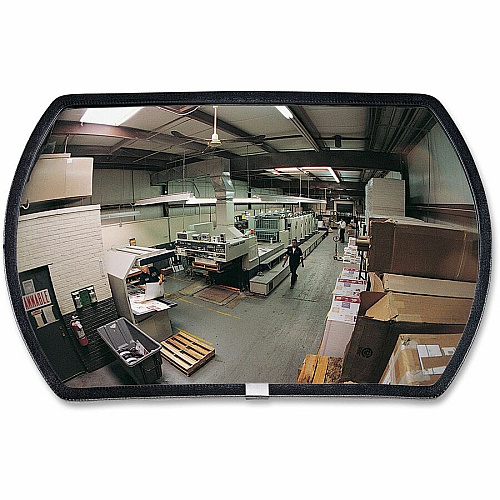 See All Rounded Rectangular Convex Mirrors Rounded Rectangular - 15" Width x 24" Length - 1 Each (RR1524)
