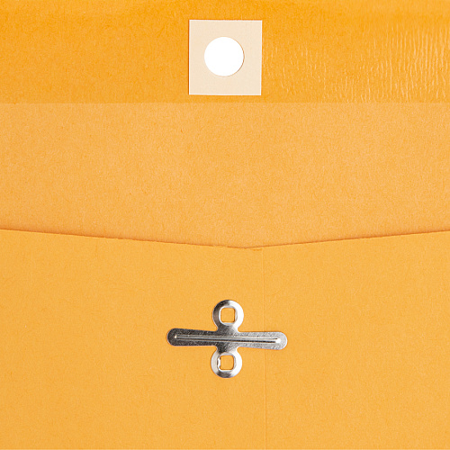 Business Source Heavy-duty Clasp Envelopes Clasp - #90 - 9" Width x 12" Length - 28 lb - Clasp - Kraft - Kraft - 100 / Box (BSN36663)