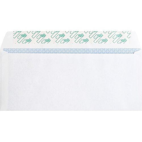 Business Source Regular Tint Peel/Seal Envelopes Business - #10 - 9 1/2" Width x 4 1/8" Length - 24 lb - Peel & Seal - White - Wove - 500 / Box (BSN36682)