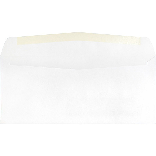 Business Source Economical No. 10 Window Envelope Single Window - #10 - 9 1/2" Width x 4 1/8" Length - 24 lb - White - 500 / Box (BSN42251)