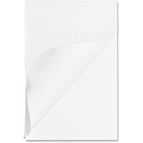 Business Source Plain Memo Pads 100 Sheets - Plain - Glued - Unruled Front Ruling - 15 lb Basis Weight - 4" x 6" Sheet Size - White Paper - Chipboard Backing - 1 Dozen (BSN65901)