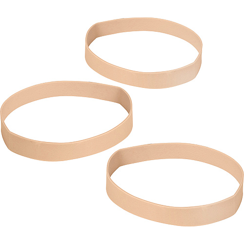 Business Source Quality Rubber Bands Size: #107 - 7" Length x 0.6" Width - Sustainable - Rubber - Crepe - 40 / Pack (BSN15727)