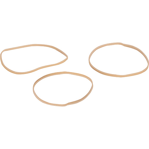 Business Source Quality Rubber Bands Size: #18 - 3" Length x 0.1" Width - Sustainable - Rubber - Crepe - 1480 / Pack (BSN15735)