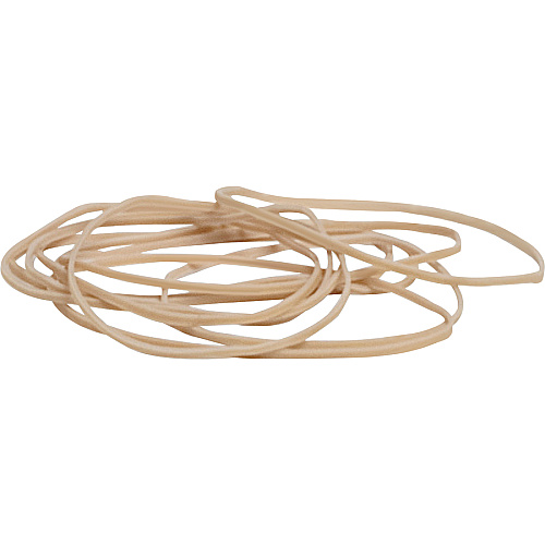 Business Source Quality Rubber Bands Size: #19 - 3.5" Length x 0.1" Width - Sustainable - Rubber - Crepe - 1250 / Pack (BSN15737)