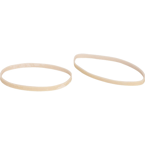 Business Source Quality Rubber Bands Size: #32 - 3" Length x 0.1" Width - Sustainable - Rubber - Crepe - 700 / Pack (BSN15741)