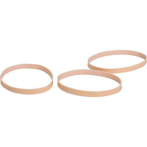 Business Source Quality Rubber Bands Size: #64 - 3.3" Length x 0.3" Width - Sustainable - Rubber - Crepe - 320 / Pack (BSN15748)