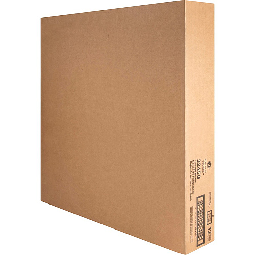 Business Source Quick Setup Medium-Duty Storage Box External Dimensions: 12" Width x 15" Depth x 10" Height - Media Size Supported: Legal, Letter - Lift-off Closure - Medium Duty - Stackable - White - For File - Recycled - 12 / Carton (BSN32450)