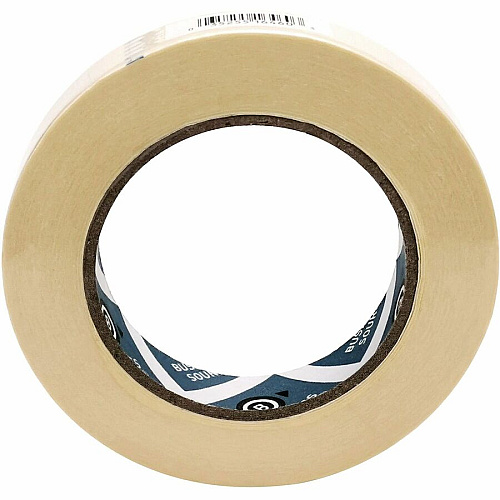 Business Source Utility-purpose Masking Tape 60 yd Length x 0.75" Width - 3" Core - Tan - Crepe Paper Backing - For Bundling, Holding, Sealing, Masking - 1 Roll (BSN16460)