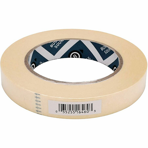 Business Source Utility-purpose Masking Tape 60 yd Length x 0.75" Width - 3" Core - Tan - Crepe Paper Backing - For Bundling, Holding, Sealing, Masking - 1 Roll (BSN16460)