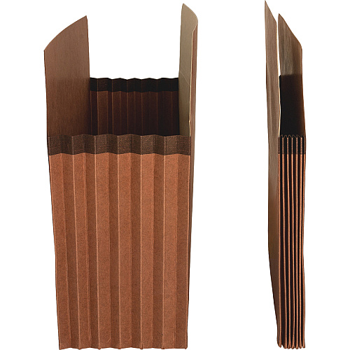 Business Source Straight Tab Cut Letter Recycled File Pocket 8 1/2" x 11" - 1200 Sheets Capacity - 5 1/4" Expansion - Redrope - Tear Proof, Tyvek Gusset, Reinforced Gusset, Sturdy, Durable - 30% Recycled - 10 / Box (BSN65792)