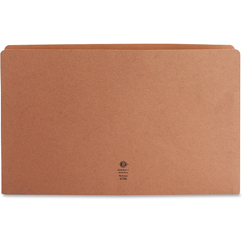 Business Source Legal Recycled File Pocket 8 1/2" x 14" - 5 1/4" Expansion - Redrope - Redrope - Tear Proof, Tyvek Gusset, Reinforced Gusset - 30% Recycled - 10 / Box (BSN65795)