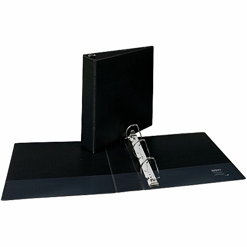 Avery&reg; Durable Binder 2" Binder Capacity - Letter - 8 1/2" x 11" Sheet Size - 530 Sheet Capacity - 3 Ring - Fastener: Slant Ring - Pocket: 2, Internal - Polypropylene - Black, Blue, Maroon, Green - Pocket, Durable, Long Lasting, Tear Resistant (11558)