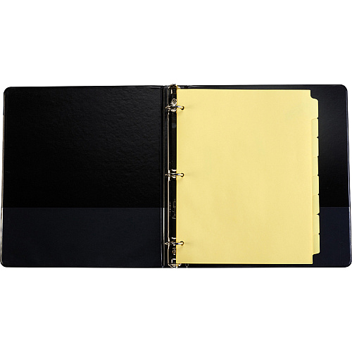 Business Source Mylar-reinforced Plain Tab Indexes 8 Write-on Tab(s) - 8 Tab(s)/Set - 8.5" Divider Width x 11" Divider Length - Letter - 3 Hole Punched - Canary Tab(s) - Hole-punched, Mylar Reinforced Edge - 24 / Box (BSN16481)
