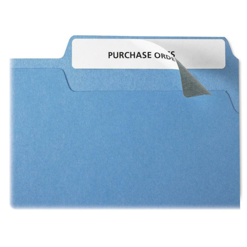 Business Source Blockout File Folder Labels (26137)