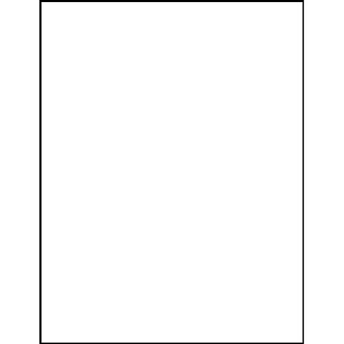 Business Source 8-1/2"x11" Copier Labels 8 1/2" Width x 11" Length - Rectangle - White - Lignin-free, Jam-free - 1 / Sheet - 100 / Pack (BSN26133)