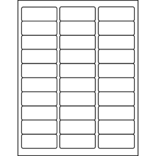 Business Source Neon Labels 1" Width x 2 5/8" Length - Permanent Adhesive - Rectangle - Laser - Neon Green - Jam-free, Pressure Sensitive - 30 / Sheet - 750 / Pack (BSN26139)