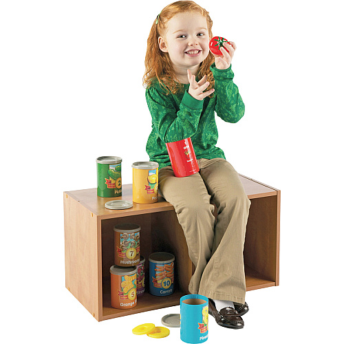 Learning Resources 1-10 Counting Cans Set Play Kit - Theme/Subject: Learning - 3 Year - 55 Pieces (LER6800)