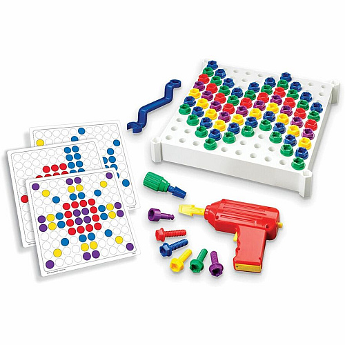 Educational Insights Design/Drill Activity Center Construction Set - Theme/Subject: Learning - 3-6 Year (4112)