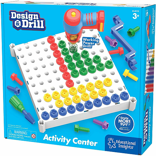 Educational Insights Design/Drill Activity Center Construction Set - Theme/Subject: Learning - 3-6 Year (4112)