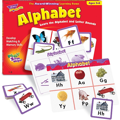 Trend Match Me Alphabet Learning Game Learning - Educational - 1 to 8 Players - 1 Each (T58101)