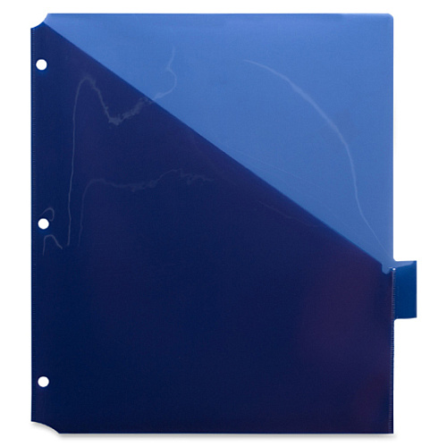 Business Source Double Pocket Index Dividers 8 Print-on Tab(s) - 8.5" Divider Width x 11" Divider Length - Letter - Plastic Divider - Multicolor Tab(s) - Insertable - 8 / Set (BSN32373)