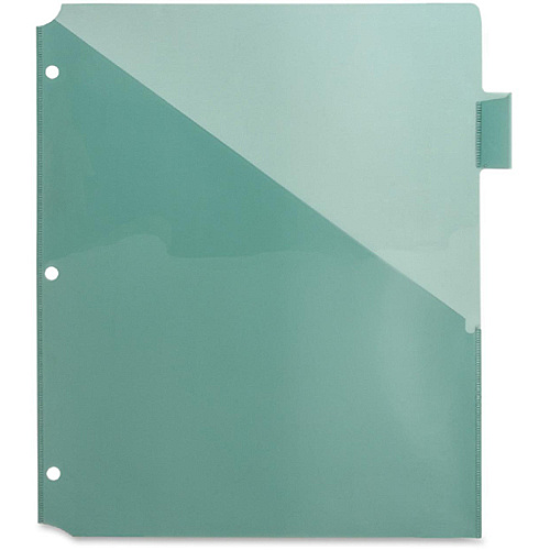 Business Source Pocket Index Dividers 8 Print-on Tab(s) - 8.5" Divider Width x 11" Divider Length - Letter - Plastic Divider - Multicolor Tab(s) - Insertable - 8 / Set (BSN32372)