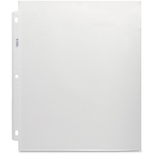 Business Source Nonglare Top-loading Sheet Protectors 11" Height x 9" Width x 3.3 mil Thickness - For Letter 8 1/2" x 11" Sheet - Rectangular - Non-glare - Polypropylene - 50 / Box (BSN16514)