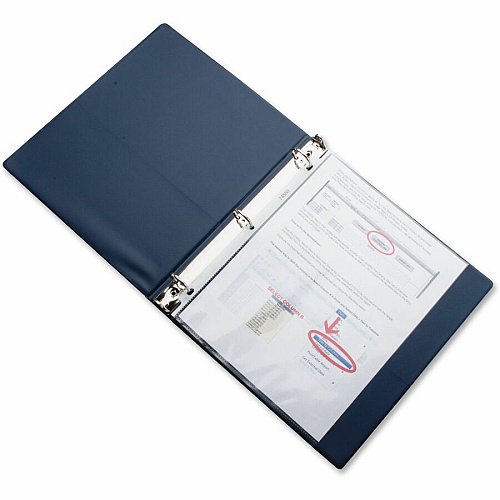 Business Source Sheet Protectors 5 mil Thickness - For Letter 8 1/2" x 11" Sheet - 3 x Holes - Ring Binder - Top Loading - Rectangular - Clear - Polypropylene - 50 / Box (BSN16511)