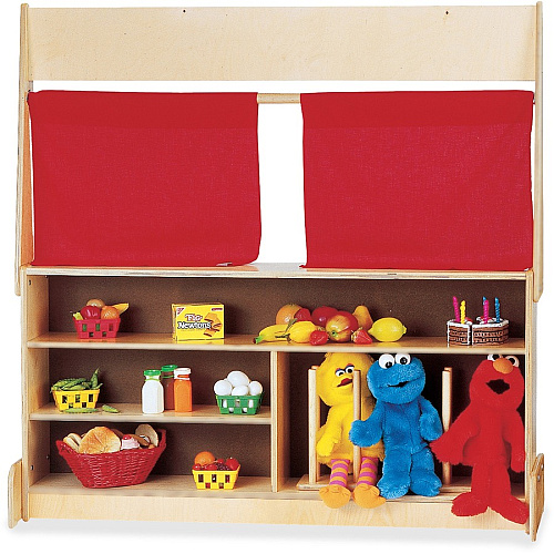 Jonti-Craft Write-n-Wipe Imagination Station Baltic Stand - Floor Standing - Durable, Rounded Corner, Yellowing Resistant - Assembly Required - 1 Each (7200JC)