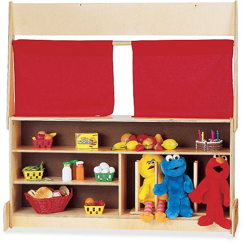 Jonti-Craft Write-n-Wipe Imagination Station Baltic Stand - Floor Standing - Durable, Rounded Corner, Yellowing Resistant - Assembly Required - 1 Each (7200JC)