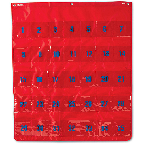 Learning Resources Calculator Storage Pocket Chart Theme/Subject: Learning - Skill Learning: Mathematics, Classroom, Addition, Scientific Terminologies - 3+ - 1 Each (LER0056)