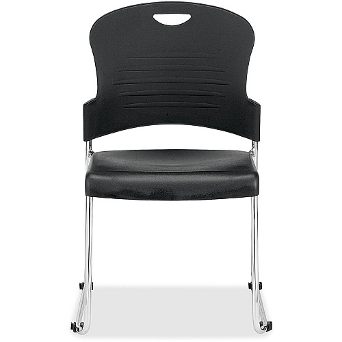 Eurotech Aire Stacking Chair Black Seat Color - 4 / Carton (S5000BLACK)
