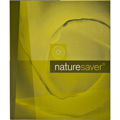 Nature Saver Letter Recycled Classification Folder 8 1/2" x 11" - 2" for Folder - Top Tab Location - 1 Divider(s) - 25 pt. - Green - 100% Recycled - 10 / Box (SP17203)