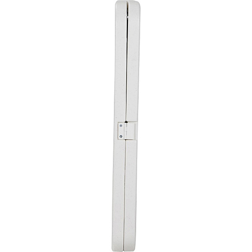 Cosco 6 foot Centerfold Blow Molded Folding Table Rectangle Top - Folding Base - 29.63" Table Top Width x 72" Table Top Depth - 29.25" Height - White - Steel Frame Material - 1 Each (14678WSP1)