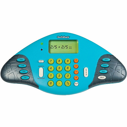 Learning Resources Handheld MathShark Game Theme/Subject: Learning - Skill Learning: Mathematics, Addition, Subtraction, Multiplication, Division, Fraction, Decimal, Percent, Motivation, Problem Solving - 6 Year & Up - Multi (8490)
