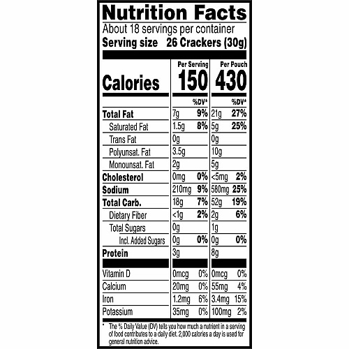 Cheez-It&reg White Cheddar Crackers White Cheddar - 15 oz - 6 / Box (31533)