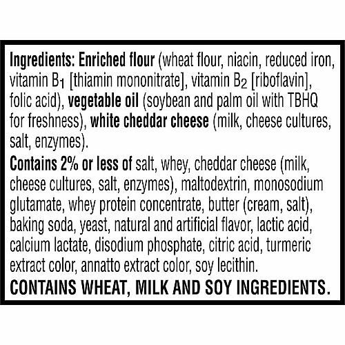 Cheez-It&reg White Cheddar Crackers White Cheddar - 15 oz - 6 / Box (31533)