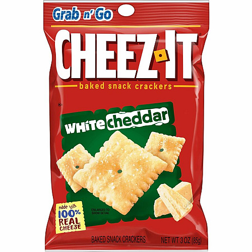 Cheez-It&reg White Cheddar Crackers White Cheddar - 15 oz - 6 / Box (31533)