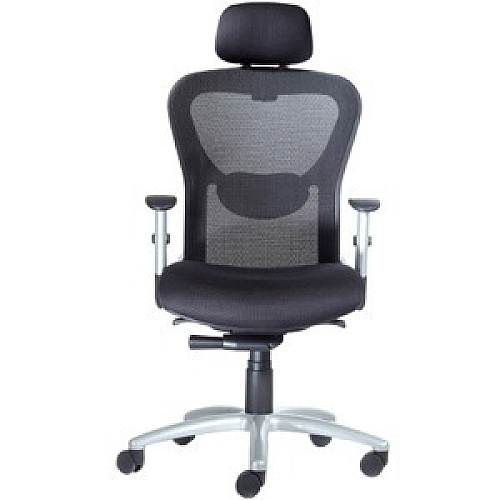 9 to 5 Seating Strata 1580 High Back Executive Chair Coal Seat Color - Polyester Seat Material - 5-star Base - 1 Each (1580Y2A8S116)