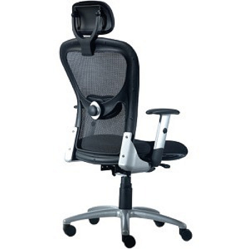 9 to 5 Seating Strata 1580 High Back Executive Chair Coal Seat Color - Polyester Seat Material - 5-star Base - 1 Each (1580Y2A8S116)