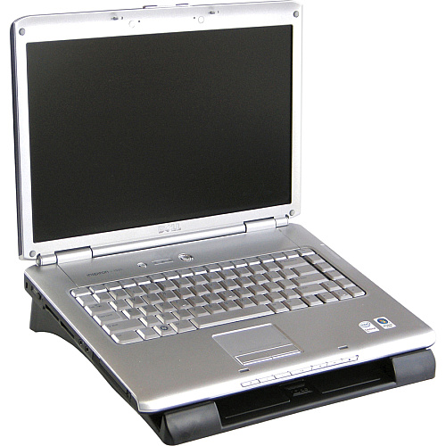 DAC Height and Angle Adjustable Laptop Stand 2.60" Height x 11.50" Width x 13" Depth - Black (MP195)